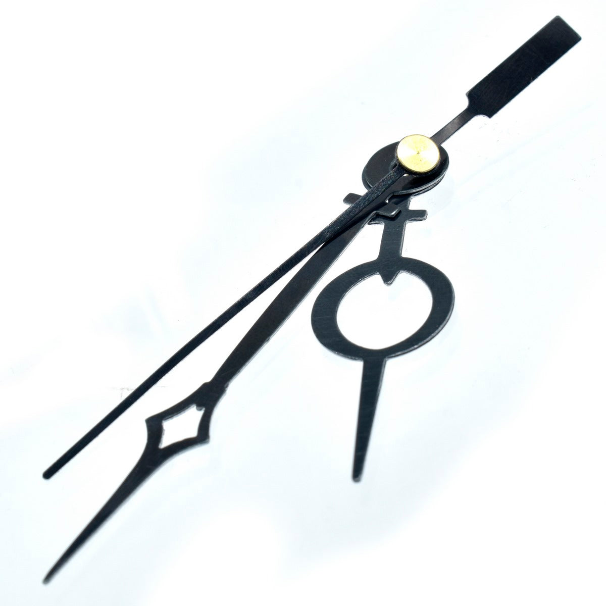 Clock Hands Set Small Kajal Black Ch35Bk