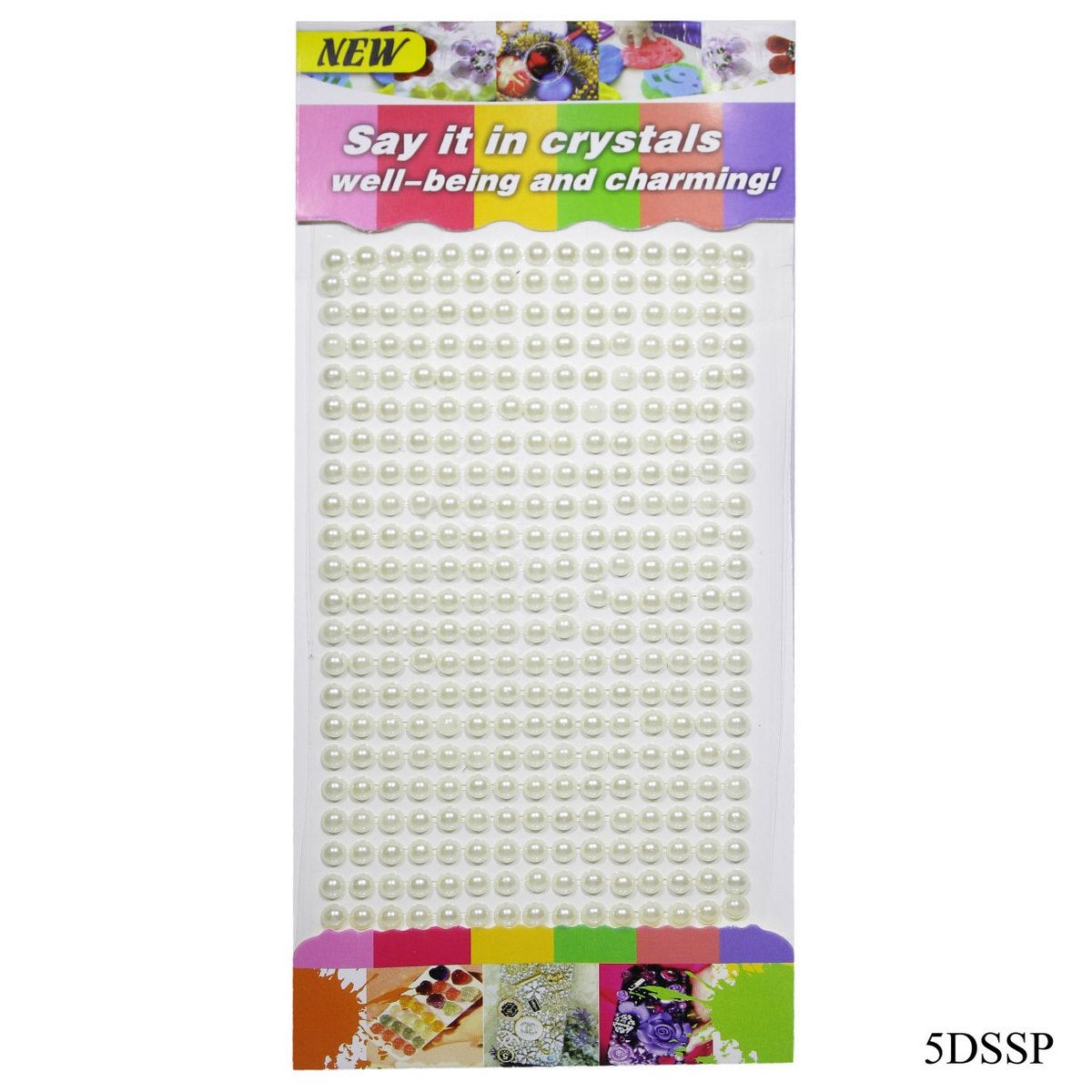 Sticker Pearl 5Mm 5Dssp