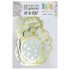 Die Cut & Tags Jags 23 Pieces Its A Kids Tdc200
