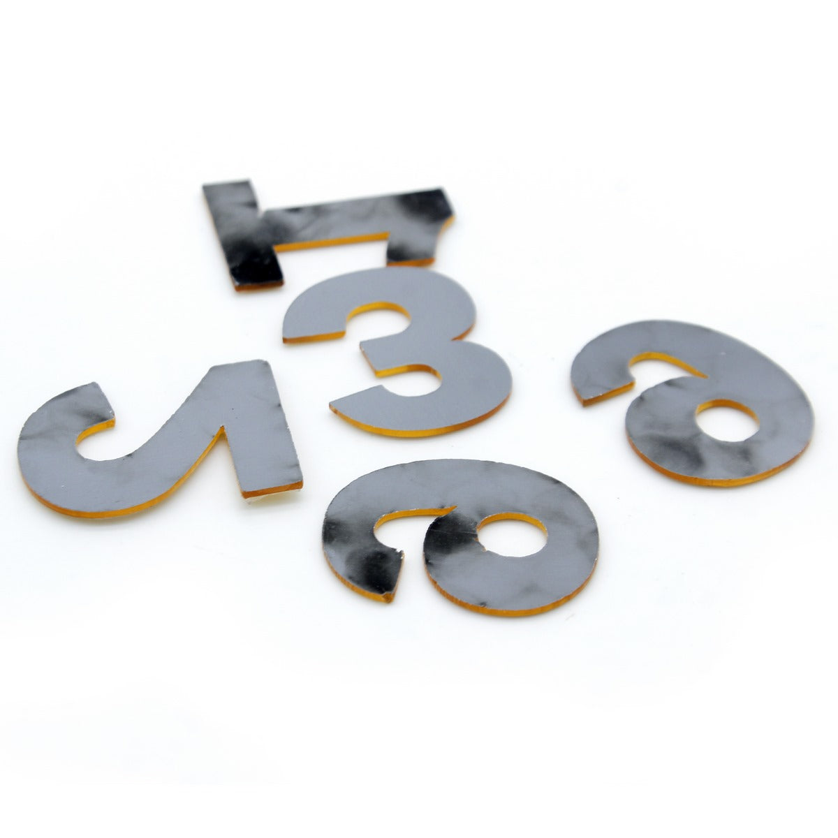 Acrylic Numberical For Clock Gold Ann000