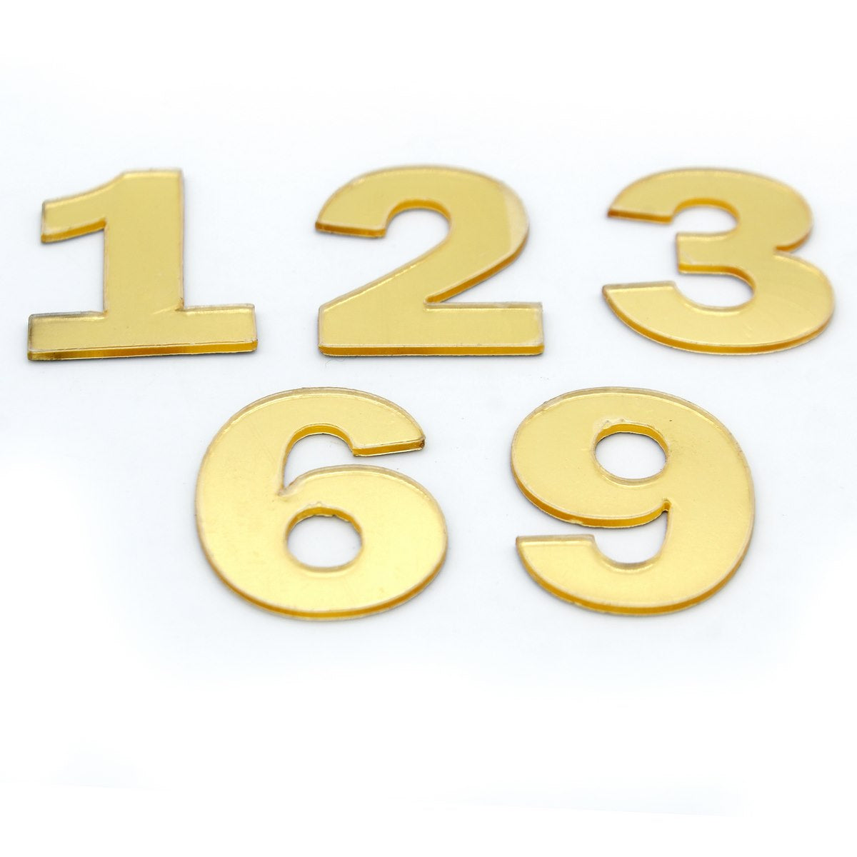 Acrylic Numberical For Clock Gold Ann000