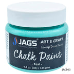 Jags Art Chalk Paint 4.4Oz 125ML Teal JACP03