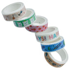 Craft Tape Paper Tape 1.5Cm*2M 6Pcs Pt-6Pg