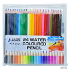 Jags Water Colour Pencil 24 Colours Jwcp-24