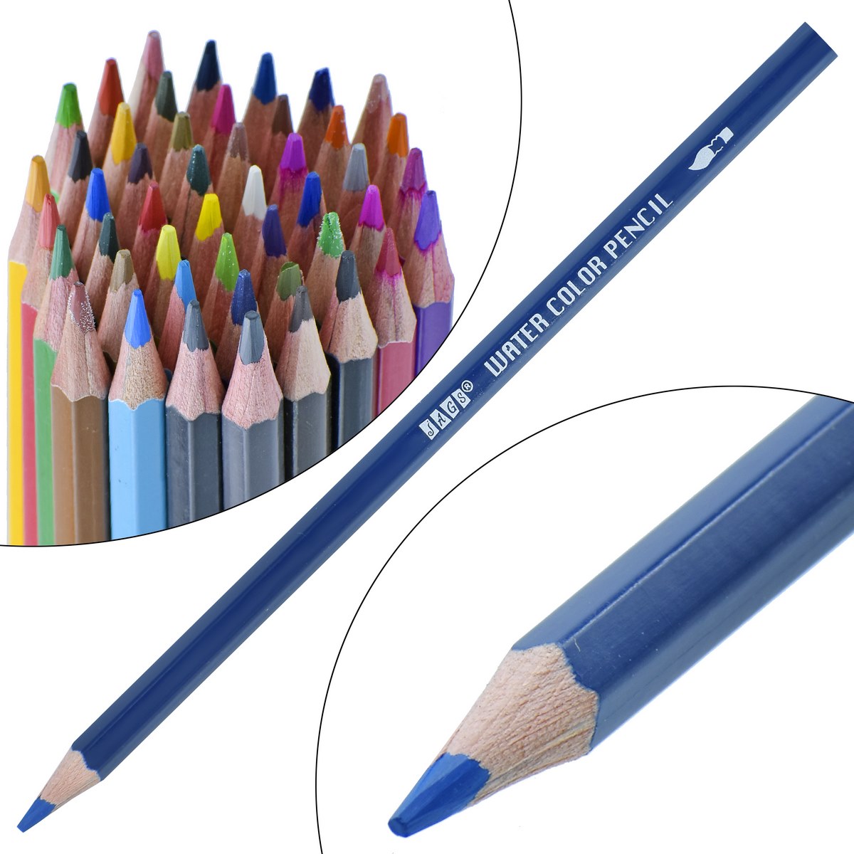 Jags Water Colour Pencil 36 Colours Jwcp-36