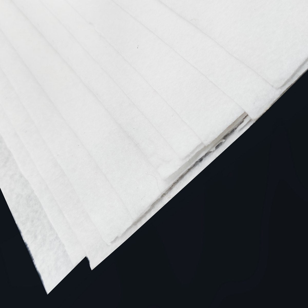 A3 Nonwoven Felt Sheet White 101 A3We101