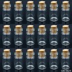 Glass Messages Bottle 14X24 18Pcs Set Gb14X24