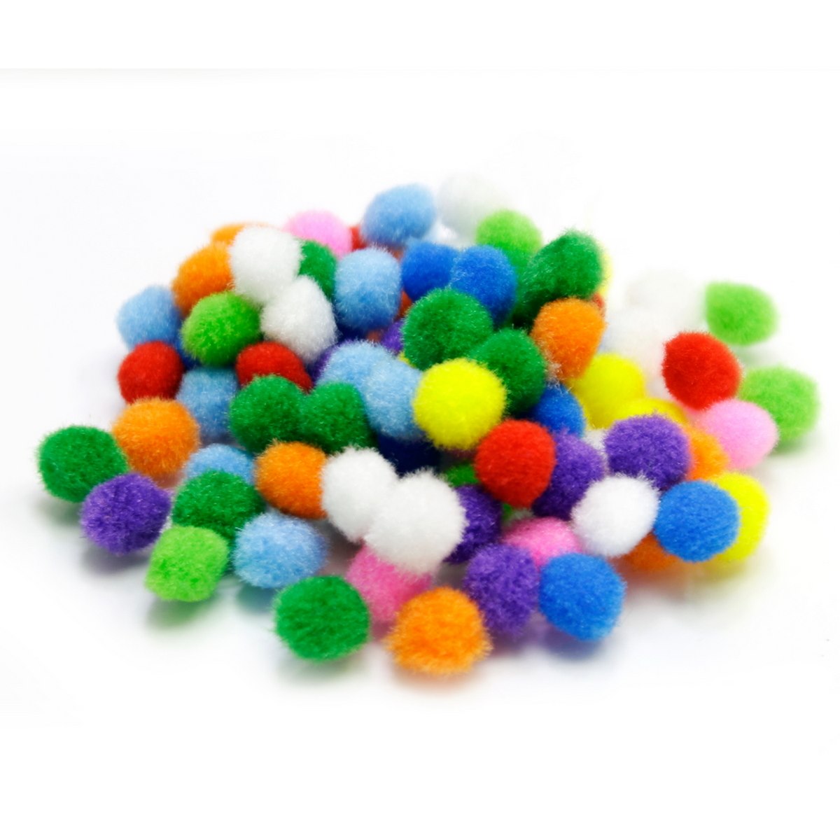 Craft Pom Pom Ball Small 1Mm 100Pcs Cpbs00
