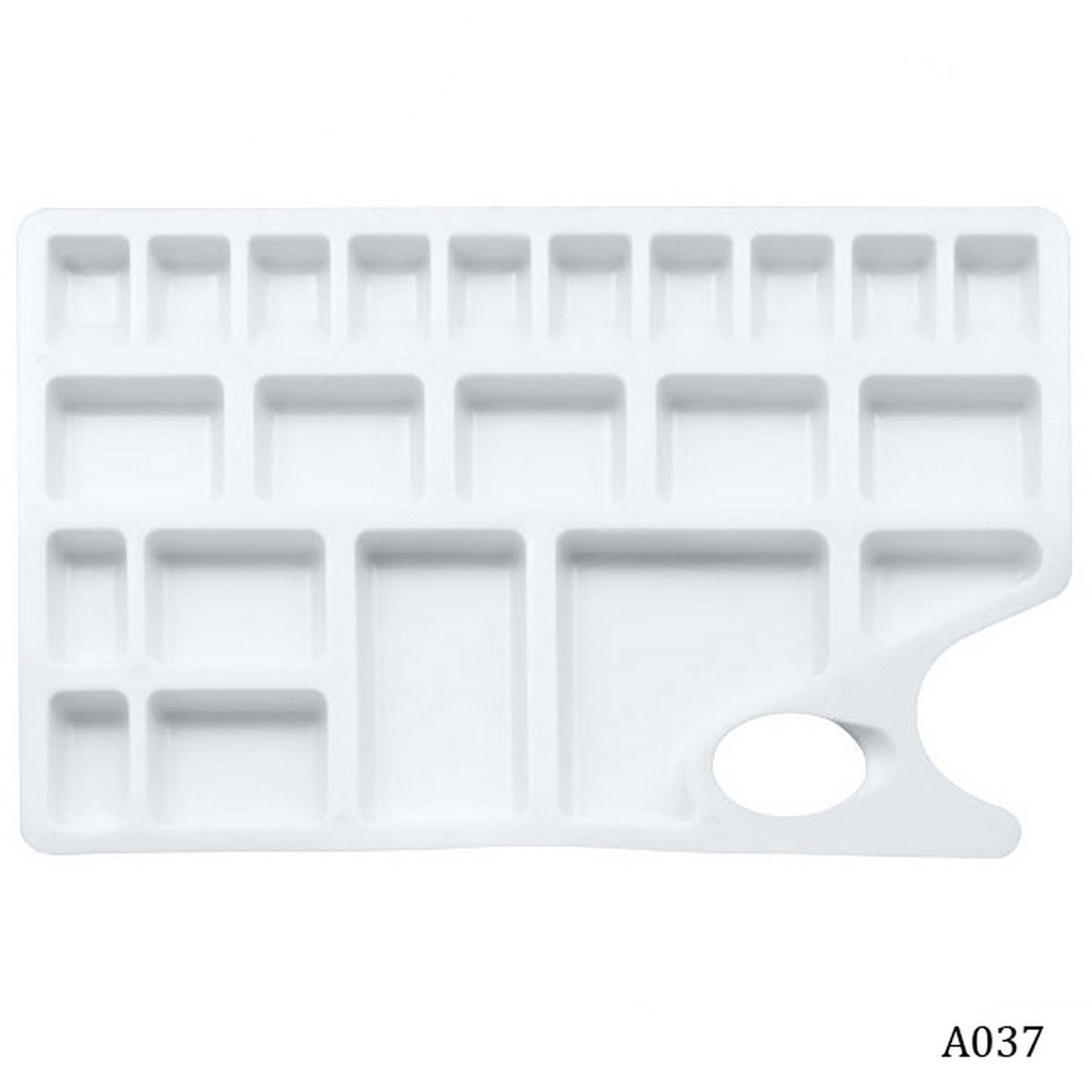 Colour Mixing Plate Rectangle Medium A037