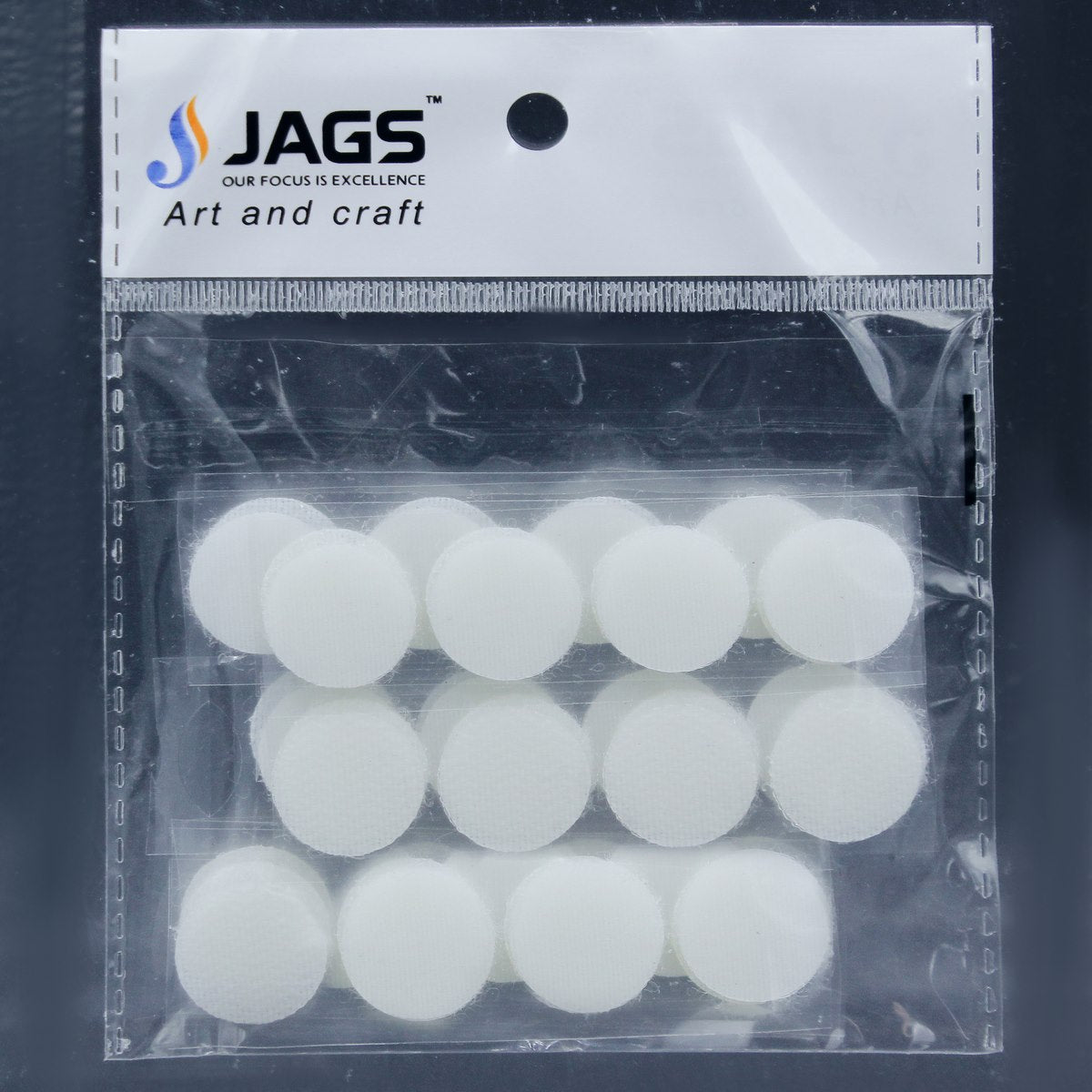 Velcro Round 19X19Mm 24 Pcs Vr19Mm
