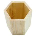 Wooden Pen Stand Decoupage Hexagon Wpsd-Hx