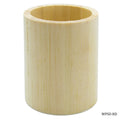 Wooden Pen Stand Decoupage Round Wpsd-Rd