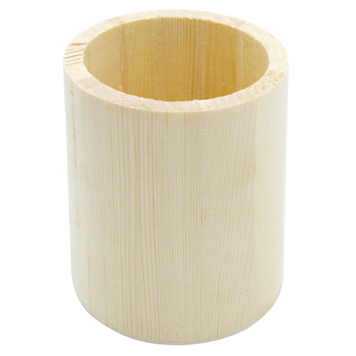 Wooden Pen Stand Decoupage Round Wpsd-Rd