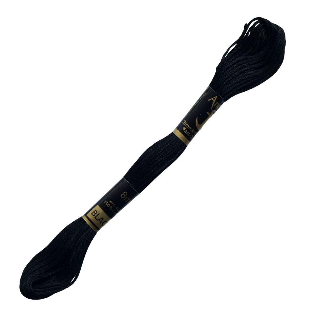 Anchor Embroidery Thread Shade Black