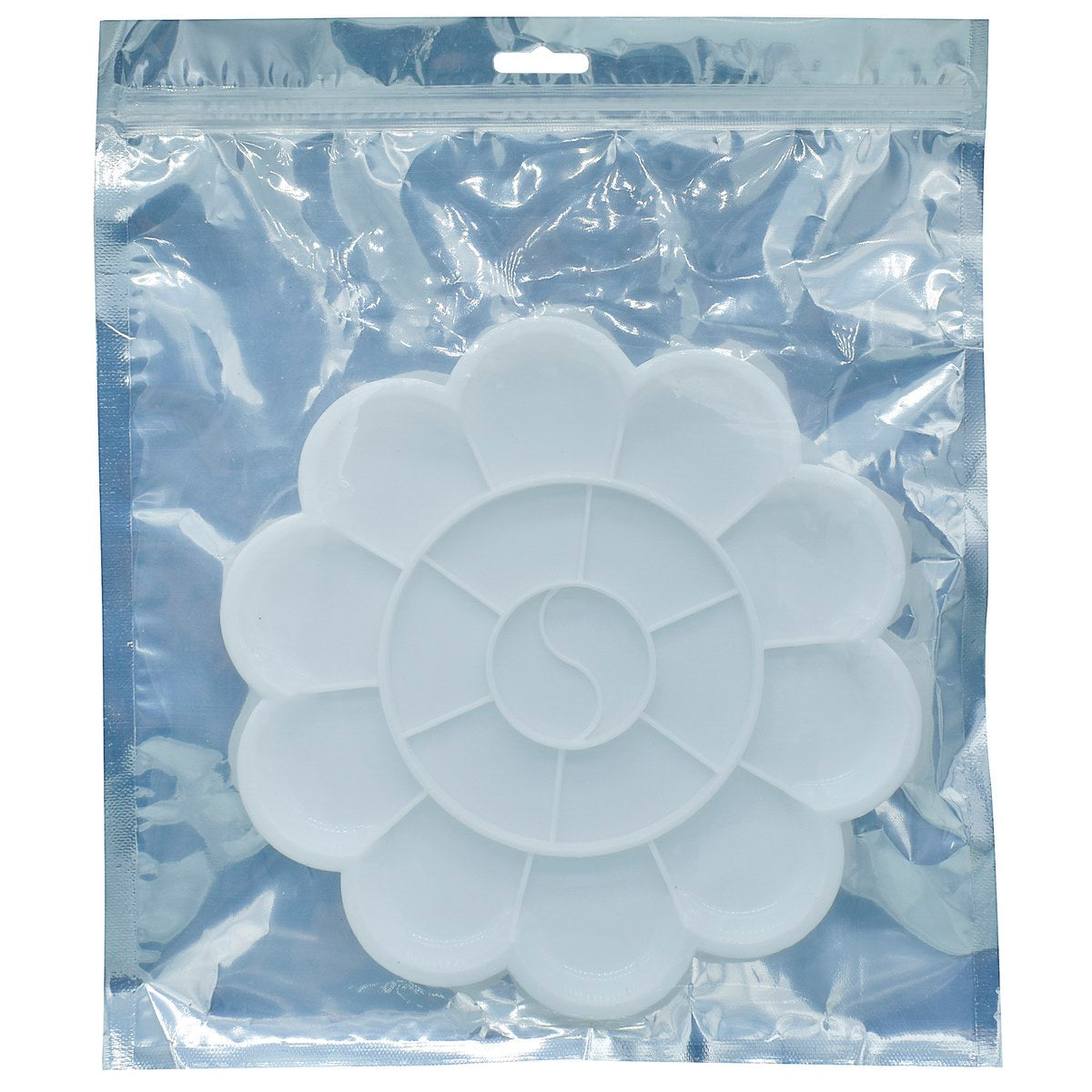 Colour Mixing Plate Round Flower Medium Ds404