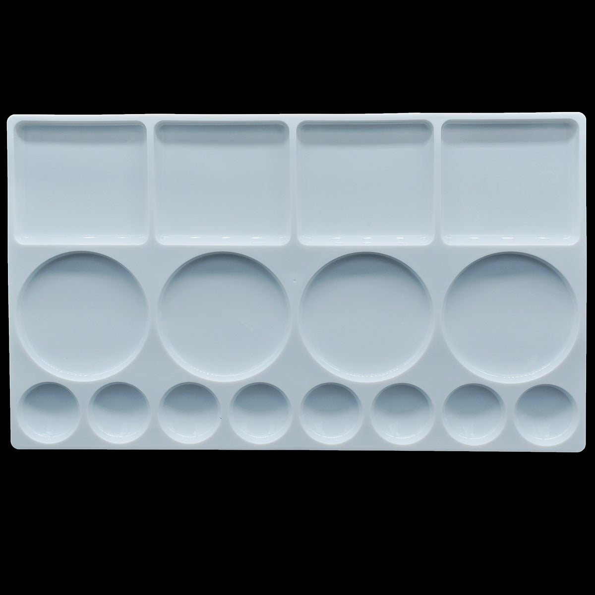 Colour Mixing Plate Rectangle Medium Ds462