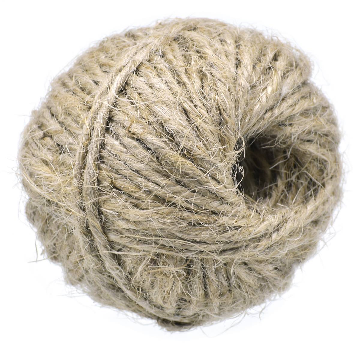 Jute Thread Natural Colour 3 Ply 25Gms 20M Approx Jt3P00