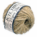 Jute Thread Natural Colour 3 Ply 25Gms 20M Approx Jt3P00