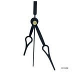 Clock Hands Set Small Mini Sickosa Black Ch33Bk