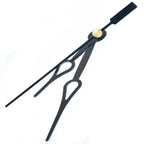 Clock Hands Set Small Mini Sickosa Black Ch33Bk