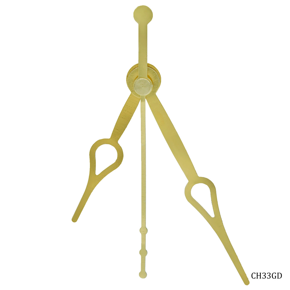 Clock Hands Set Small Mini Sickosa Gold Ch33Gd