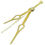 Clock Hands Set Small Mini Sickosa Gold Ch33Gd