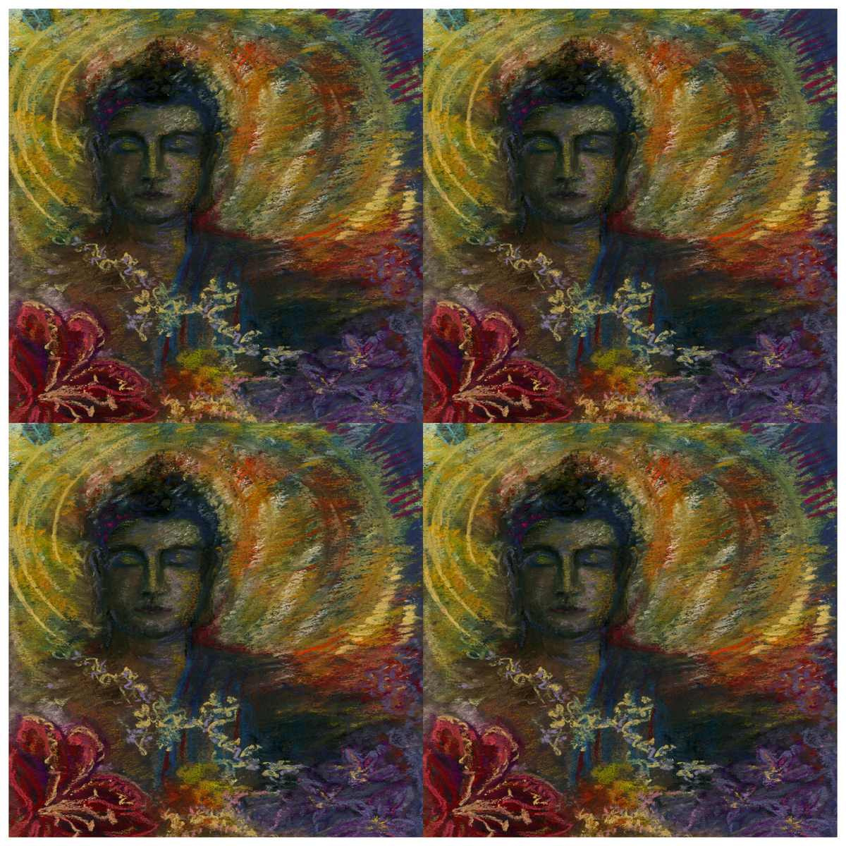 Jags Decoupage Paper Gautam Lord Buddha Jdpg-11