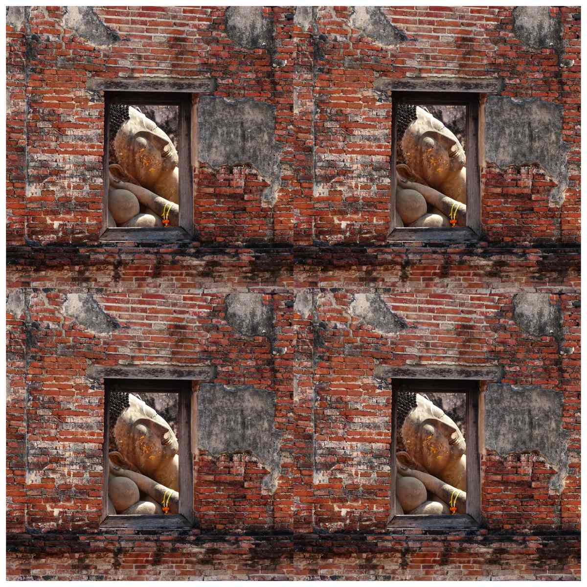 Jags Decoupage Paper V Window Budha Jdpg-15