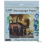 Jags Decoupage Paper Vintage Glob Box Jdpg-20