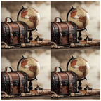 Jags Decoupage Paper Vintage Glob Box Jdpg-20
