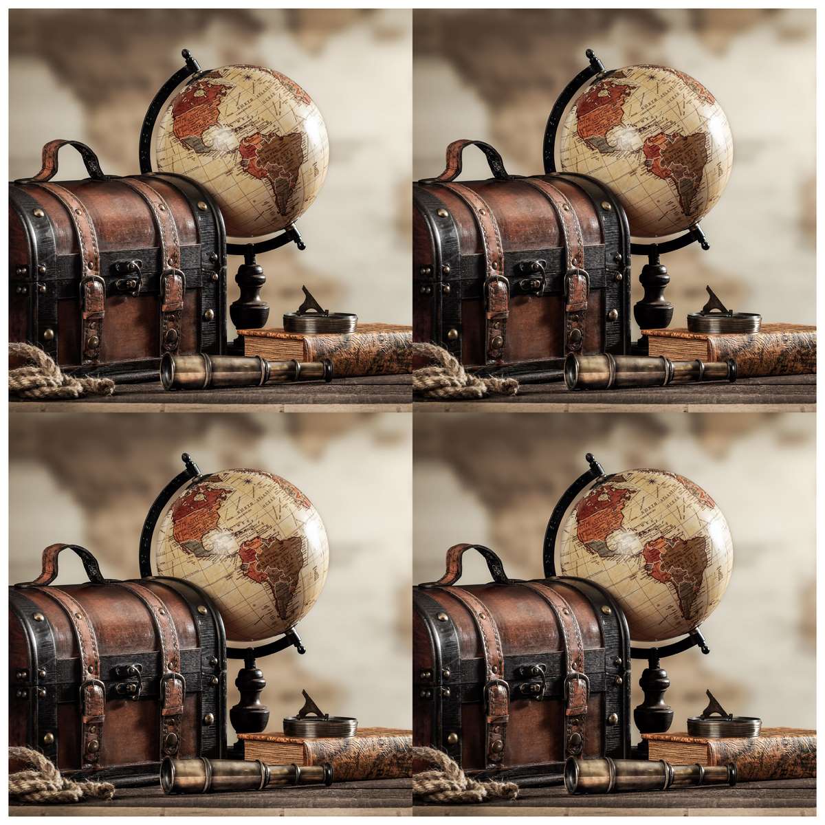 Jags Decoupage Paper Vintage Glob Box Jdpg-20