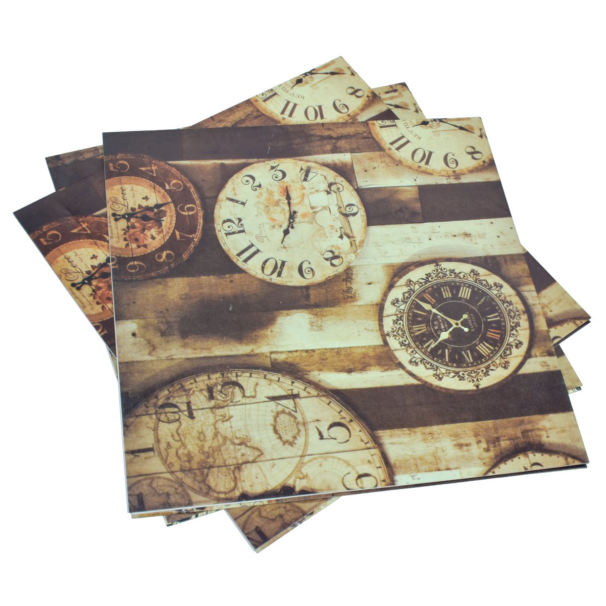 Jags Decoupage Paper 3 Vintage Clock Jdpg-27