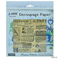 Jags Decoupage Paper Vintage News Paper Jdpg-29