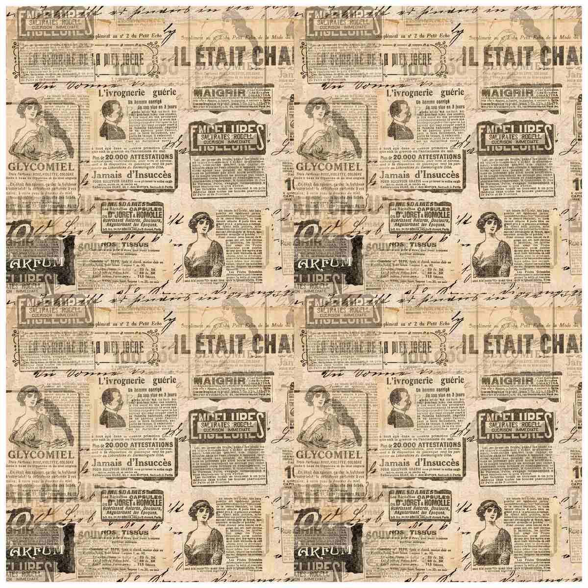 Jags Decoupage Paper Vintage News Paper Jdpg-29