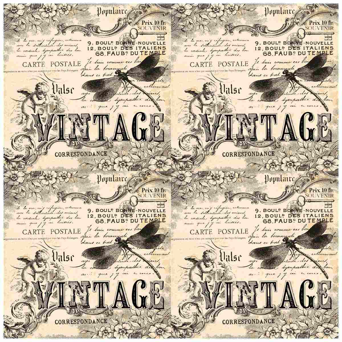 Jags Decoupage Paper 10 World Wonders Jdpg-31