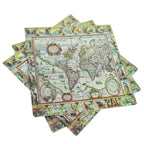 Jags Decoupage Paper Vintage World Map Jdpg-32