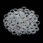 Jewellery Jump Ring Silver 20Gm 0.9X8MM Medium QJRSS02
