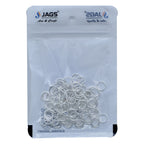 Jewellery Jump Ring Silver 20Gm 0.9X8MM Medium QJRSS02