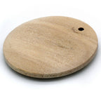 Decorative Wooden Pendant Plain Big 10Pcs Dwb35Mm