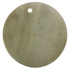 Decorative Wooden Pendant Plain Medium 10Pc Dwb30Mm