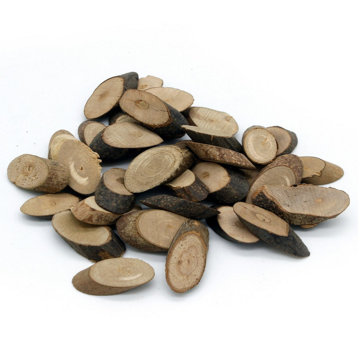 Ovel Wood Plate 1Inch Small 50Gm Pkd Owp1Inchb