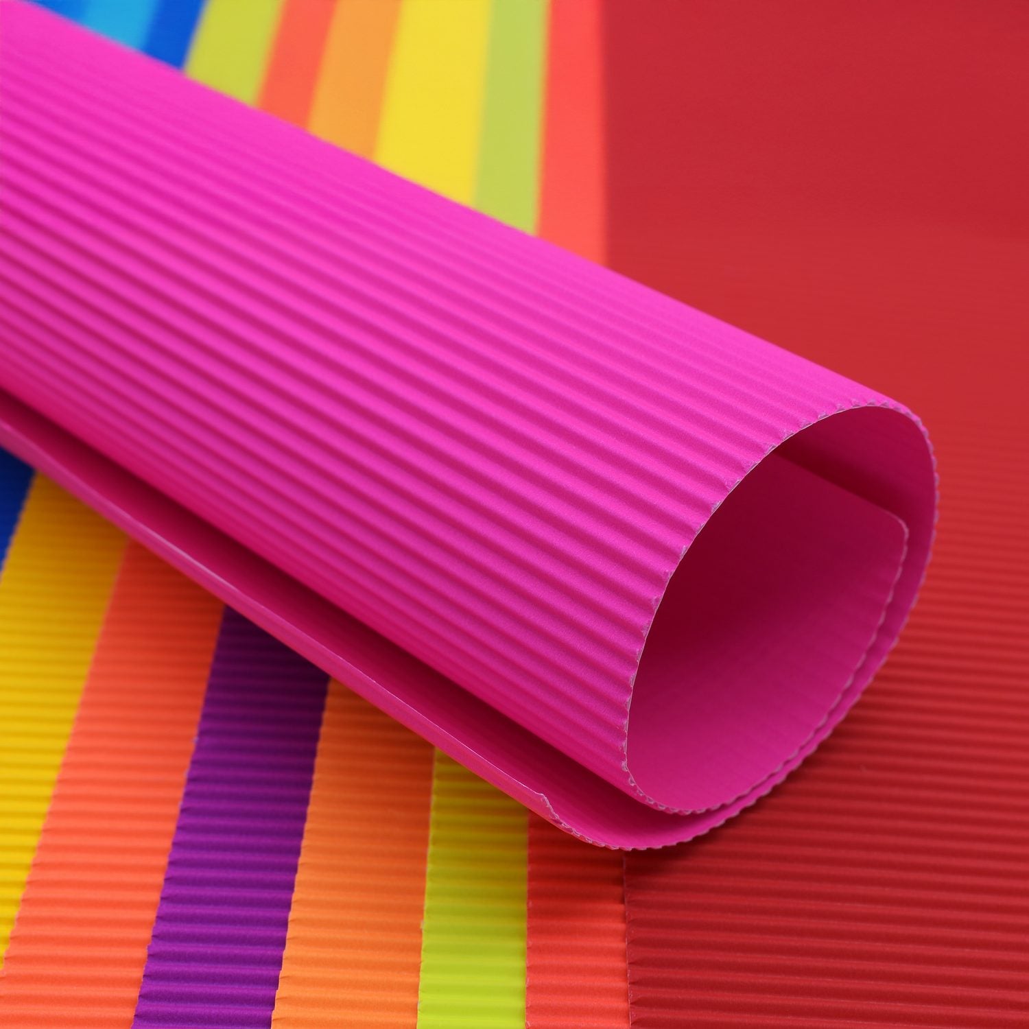 A4 Corrugated Paper Fluorescent 10 Sheets 17910