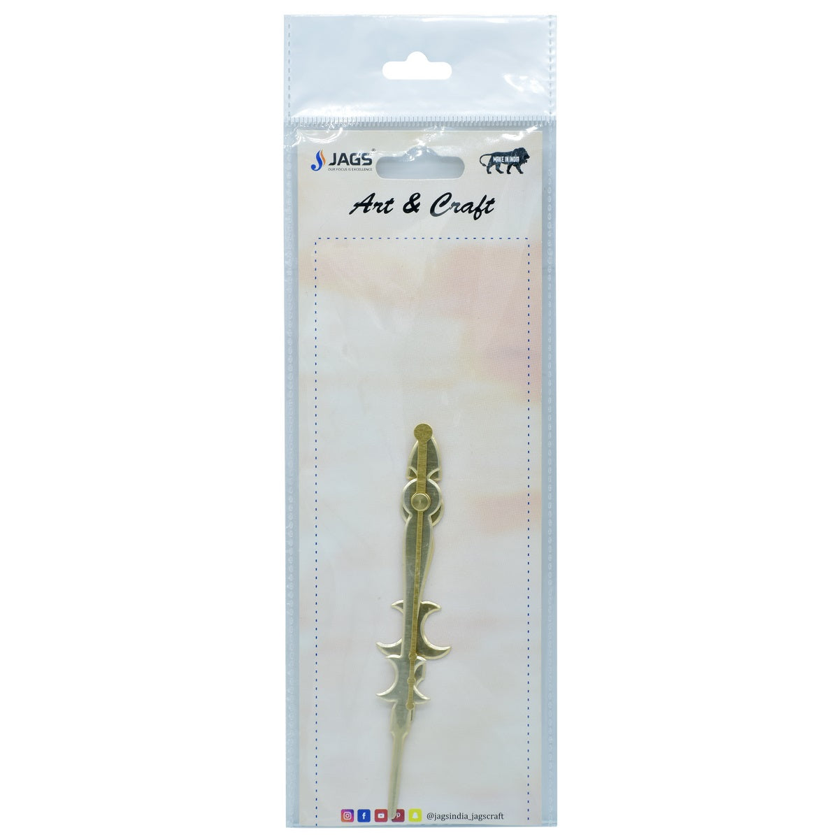 Clock Hands Set Medium Gold Ch09Gd