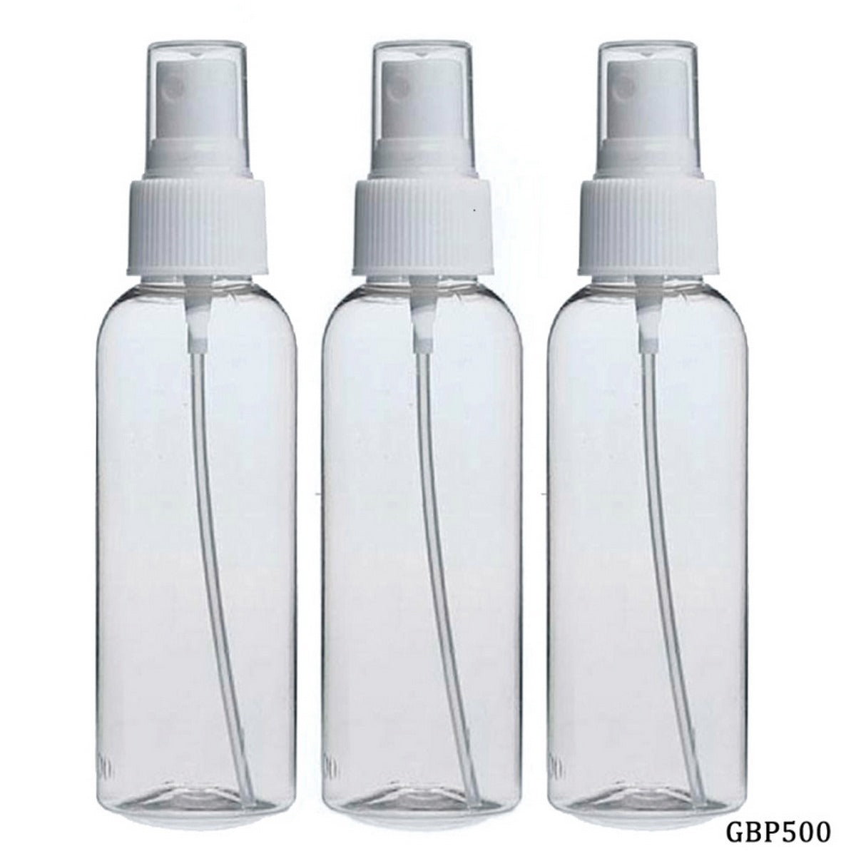 Spray Bottle Plastic 4Inch 100Ml 3Pcs Set Gbp500