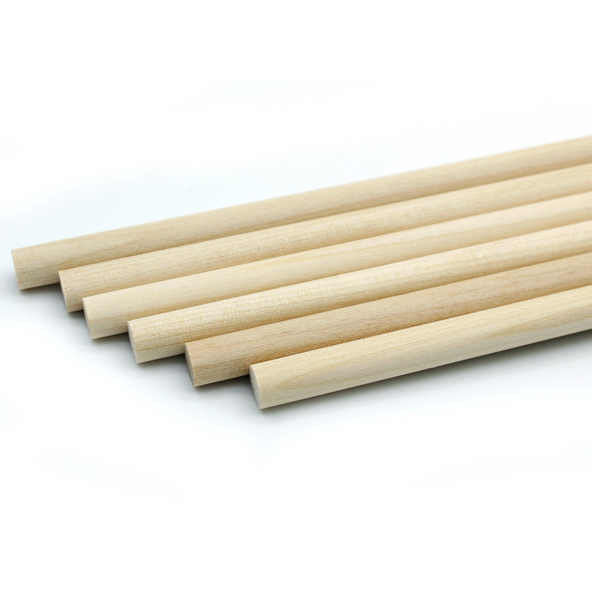 Craft Stick Round 12Inch 6Pcs 8Mm Thin Csrw05