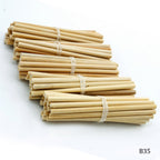 Craft Stick Round Natural 3.5Inch 100Pcs B35