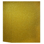 A4 Glitter Foam Sheet With Sticker Gold 26164Gd