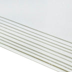A4 Glitter Foam Sheet With Sticker White 26164We