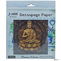 Jags Decoupage Paper Gautam Lord Buddha Jdpg-3