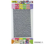 Sticker Diamond 3Mm 03 Black 3Dssmc-3
